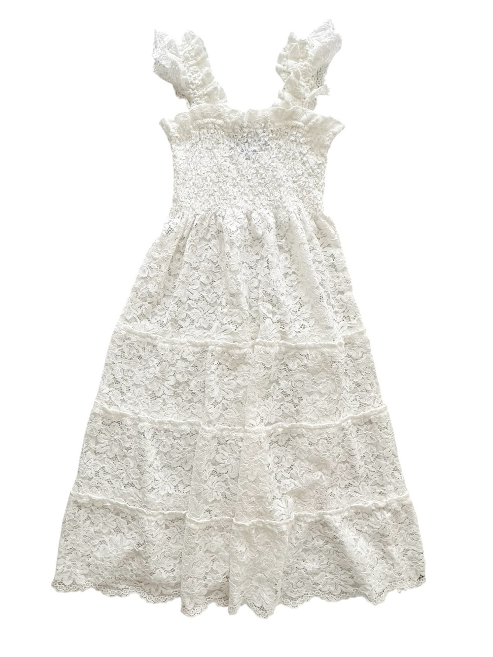 Hill House Ellie Nap Dress White Lace Collector’s Edition